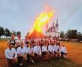 Bild: Lukas Forster
Nahe der Kappl hielt die KLJB Münchenreuth kürzlich ihr traditionelles Johannisfeuer ab.