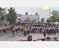 Bild: sns
Über 90 Musiker der Stadtkapelle Neunburg und der Evolution Brass Regensburg sorgten für ein begeisterndes Finale der Burghofserenade.