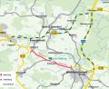 Grafik: Laura Fröhler/Oberpfalz Medien, Quelle: Staatliches Bauamt Amberg Sulzbach
Für die Straßensperre zwischen Burggrub und Windischeschenbach gibt es eine Umleitung. Das Geo-Zentrum an der KZB ist nach wie vor erreichbar.