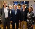 Bild: usc
Die neue Führungsmannschaft des Lions-Clubs Amberg-Sulzbach (von links): Sekretär Stefan Huber, Past-Präsident Matthias Hahn, Schatzmeister Michael Hemrich, Mitgliedschaftsbeauftragter Johann Frank, Präsident Sascha Richterstetter und Zweite Vizepräsidentin Patricia Pulkert. Es fehlen Erste Vizepräsidentin Christine Arnold und Clubmaster Martin Schreiner.