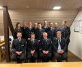 Bild: Feuerwehr Holnstein/Mittelreinbach/exb
Der neu gewählte Vorstand der Feuerwehr Holnstein/Mittelreinbach.