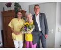 Bild: krb
Stefanie Schmitz feiert im Betreuten Wohnen in Altenstadt/WN den 85. Geburtstag.