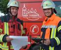 Bild: jr
Neu aufgestellt ist die Spitze des Kreisfeuerwehrverbandes im östlichen Landkreis Tirschenreuth. Neuer Kreisbrandinspektor ist Wolfgang Wedlich (links) aus Mitterteich, neuer Kreisbrandmeister Philipp Sölch aus Konnersreuth.