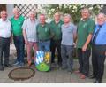 Bild: Ludwig Dirscherl
Der wiedergewählte Vorstand (von links) mit Werner Gebhard, Robert Waldenmayer, Arthur Fischer, Josef Niedermeier, Jürgen Wöß, Franz Hildebrand, Georg Bollinger und Bezirksvorsitzenden Horst Embacher.