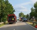 Bild: dob
An der Berglerschleife hat es am Dienstagabend gekracht, weil eine nachfolgende Autofahrerin eine Abbiegerin übersehen hatte.