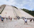 Bild: fv
Das Ambiente am Monte Kaolino ist einzigartig – auch deshalb ist das Hobby-Turnier bei den Volleyballteams so beliebt.