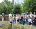 Bild: soj
Die Kinder des KInderhauses Sankt Josef trugen Lieder während des Gottesdienstes vor.