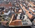 Bild: Petra Hartl
Der Blick vom Martinsturm (hier auf den Eichenforstplatz) ist schon atemberaubend.