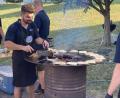 Bild: rpp
Es wurde an mehreren Grills gearbeitet, um der Nachfrage gerecht werden zu können.
