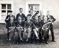 Archivbild: Musikkapelle Dießfurt
Die „Feuerwehrkapelle Dießfurt“ im Gründungsjahr 1923: (stehend, von links) Michael Walberer, Georg Brüderer, Wolfgang Holzer, Hans Meiler, 
Josef Walberer, (sitzend von links) Max Walberer, Anton Wolfbauer, Rupert Walberer, Josef Kohl, Rupert Walberer.