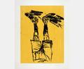 Bild: Georg Baselitz und Knust&amp;Kunz Gallery Editions, 2023
Georg Baselitz :"Mit Schatten", 2004
