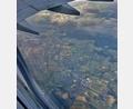 Bild: Karin Preißl
Amberg vom Fenster einer Boeing 737 aus gesehen.