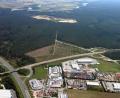 Bild: Heike Unger
Hier wird Fläche gefressen: Das Foto zeigt die Industriegebiete Schafhof bei Ebermannsdorf vor der Ansiedlung von Schnellrestaurant, Autohaus und Tankstelle. Im Hintergrund die Sandgruben bei Freihöls. Allerdings ist nicht der Landkreis für diese Flächen zuständig.