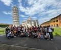 Bild: Ministranten Hl. Familie Amberg
Pisa (Bild), Rom, Assisi und Rimini standen auf dem Reiseprogramm der Ministranten.