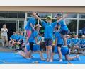 Bild: lym
Die Schülerinnen und Schüler der Grundschule Bad Neualbenreuth beeindruckten beim Sommerfest mit akrobatischen Kunststücken.