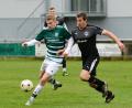 Archivbild: ham
Der Dieterskirchener Lukas Schmirler (links) und Josef Lobinger vom TSV Stulln im Laufduell. Beide Teams haben einige Neuzugänge zu integrieren.