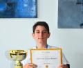 Bild: Kathrin Hennig/exb
Robert Allwardt vom Kepler-Gymnasium holt den ersten Preis beim Fremdsprachenwettbewerb "Big Challenge".