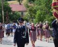 Bild: bö
Den Festzug zum 130-Jährigen der Feuerwehr Ransbach führten die Fahnenabordnung und Festdamen der Jubelwehr an.