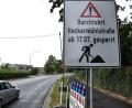 Bild: Stephan Huber
Die Hockermühlstraße in Amberg ist ab sofort halbseitig gesperrt.