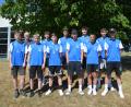 Bild: Realschule im Stiftland/exb
Sie freuen sich über den Leichtathletik-Oberpfalzmeistertitel: (vordere Reihe, von links) Wiliam Freise, David Schmid, Quirin Hamann, Luis Koller, Simon Kistenpfennig und Julian Gründel sowie (hinten, von links) Thomas Baumgärtner, Simon Waller, Paul Grillmeier, Jannik Schnurer und Elias Haberkorn.