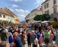 Bild: aub
Die Gaukler des Dr. Eisenbarth, Oberviechtach, ziehen am Sonntag die Besucher in ihren Bann.