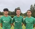 Bild: Vetter
Die Stullner Neuzugänge (von links) Muhammadjon Komilov, Patrick Pröls und Alishan Rakhmatzhonov.