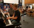 Bild: gi
Jakob Landgraf bot mit „What a wonderful world“ eine gekonnte Leistung auf dem Klavier.