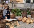 Bild: Stadt Schönsee/exb
Traditionelles Handwerk zeigte ein tschechischer Korbflechter.
