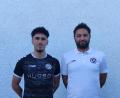 Bild: Erdal Izmire/exb
Gebenbachs Sportlicher Leiter Erdal Izmire (rechts) und Kevin Acosta Marquez.