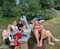 Bild: Katharina Hettler/exb
Das Publikum hat beim Beerpong-Turnier auf der Freizeitanlage Plattenberg in Flossenbürg auch viel Spaß.