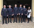 Bild: fpoz
Kommandanten-Wechsel in Poppenreuth: Im Bild von links Kreisbrandmeister Günther Fachtan, Richard Wegmann, Manuel Fachtan, Jonas Sticht, Thomas Schimmel und Bürgermeisterin Margit Bayer.