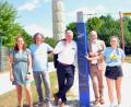Bild: Karoline Gajeck-Scheuck/exb
Bei der Vorstellung des Projekts (von links): Katrin Cislaghi von der Kommunalen Jugendarbeit, Toby Mayerl, Oberbürgermeister Michael Cerny, Stadtwerke Amberg-Geschäftsführer Frank Backowies und Mercedes Mayerl.