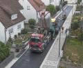 Bild: Wolfgang Erhart/exb
Die abschließenden Asphaltierungsarbeiten in der Gartenstraße wurden in der zurückliegenden Woche vorgenommen.