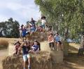 Bild: Kindergarten Kunterbunt Erbendorf/exb
Die Kinder in Hauxdorf bei Familie Tretter.