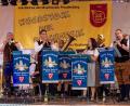 Bild: gri
Die Birgländer Musikanten auf der Bühne in Freudenberg.