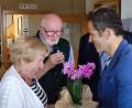 Bild: hme
Für Cilly Rosner aus Flossenbürg gab's beim Sommerfest der Seniorenunion eine Ehrung.