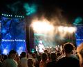 Bild: Adrian Zimmermann, Siemens/exb 
Das Siemens-Jubiläumsfest war weder zu übersehen noch zu überhören. 3100 Menschen feierten auf dem Dultplatz in Amberg.