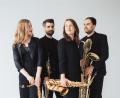 Bild: Arcis Saxophon Quartett/exb
Das "Arcis Saxophon Quartett".