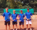 Bild: Andrea Kormann/exb
Die Leistungsträger bei den Jungen des Kepler waren: Andreas Nickolai, Marcel Zwetzig, Simon Döllinger und German Würschinger (von links).
