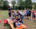 Bild: Dorner/exb
Einen abwechslungsreichen Nachmittag verbringen die Gäste beim Sommerfest der Kinderfeuerwehr.