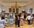 Bild: Matthias Dietz/exb
Bei der Vernissage wurden Arbeiten von Schülern der Jahrgangsstufen 5 bis 10 gezeigt.