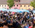 Bild: le
Gut gefüllt war die Marktplatzanlage mit Gästen aus nah und fern.