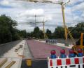 Bild: knh
Bald wird die Haidenaabbrücke bei Mantel wieder für den Verkehr freigegeben.
