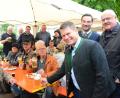 Bild: Kunz
Ein Prosit auf die Neuauflage des Alleefests.