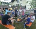 Bild: Schlosser/exb
Am Lagerfeuer konnten die Kinder Stockbrot und Marshmallows grillen.