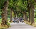 Bild: Werner Moller/exb
Moped-Ausfahrt des Mopedclubs "2-Stroke Beavers" beim Schützenjubiläum.