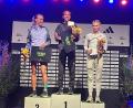 Bild: Volker Dattke/exb
Domenika Mayer (links) belegte bei der City-Night in Berlin über zehn Kilometer den zweiten Platz.
