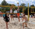 Bild: Michael Klement
Grafenwöhrer Derby im Fun Cup-Finale: Die "Sandsäcke" (vorne) trafen auf die "Pop-Up Blocker".