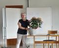 Bild: Annegret Renner-Mühlhaus
Hebamme Ute Peter wurde als Kreisvorsitzende verabschiedet.