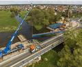 Bild: Oliver Heinl Fotografie/exb
Über ein Jahr lang war die Brücke wegen Bauarbeiten gesperrt.